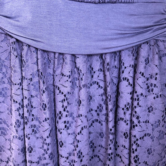 Mai Tai purple dress with lace ModCloth - Picture 2 of 4